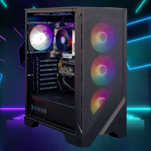 PC NSX — AMD R5 5600GT, AMD Graphics, 16GB RAM DDR4, SSD 500GB, Wifi y BT, Windows 11 Home, Teclado y Mouse - Imagen 2