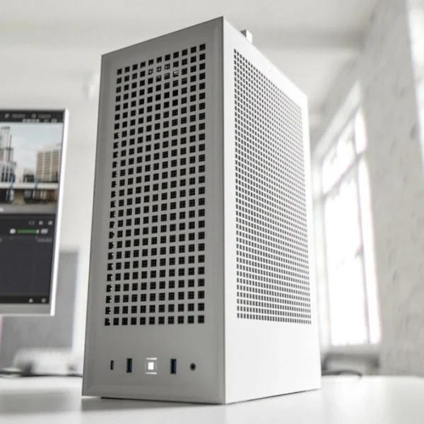 HYTE Revolt 3 White — Caja Mini ITX Premium, sin fans, blanco | CS-HYTE-REVOLT3-W - Imagen 2