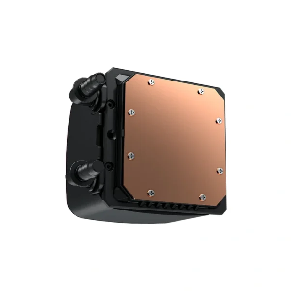 XYZ Aquapulse 360 — Enfriador Líquido AiO 360mm, pantalla de temperatura digital, AM4, AM5, LGA 1700, LGA 1851, Negro - Imagen 4
