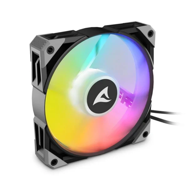 SHARKOON Rebel F50 PWM Black — Fan 120mm, ARGB, Negro | 4044951040155 - Imagen 2