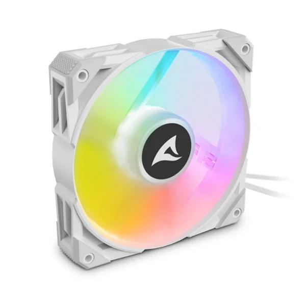 SHARKOON Rebel F50 PWM White — Fan 120mm, ARGB, Blanco | 4044951040162 - Imagen 2