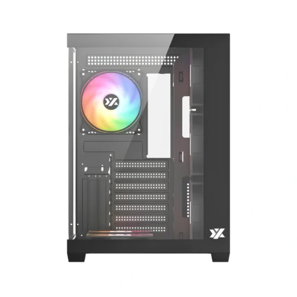 XYZ Tesseract X 50 — Caja ATX, 6 Fans RGB - Negro - Imagen 3