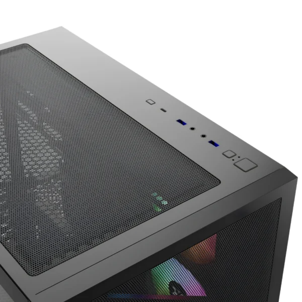 XYZ Qubex — Caja ATX, 4 Fans ARGB, controlador - Negro - Imagen 5