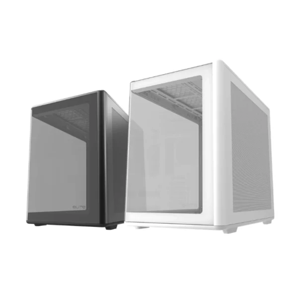 Cooler Master ELITE 600 — Case ATX, sin fans, blanco | E600-WGNN-S00 - Imagen 3