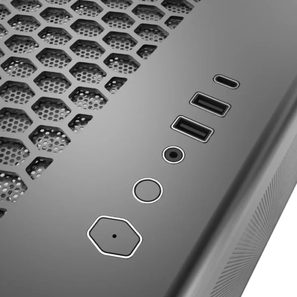 Cooler Master ELITE 600 — Case ATX, sin fans, blanco | E600-WGNN-S00 - Imagen 4