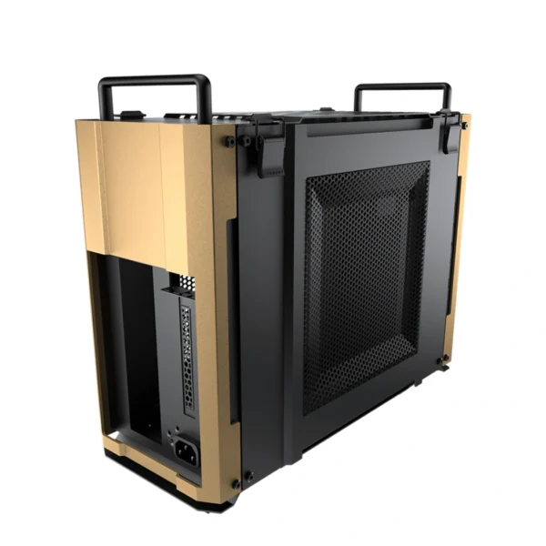 Cougar Dust 2 Gold — Caja Mini-ITX, 2 fans 120mm, dorado | DUST-2-GLD - Imagen 3