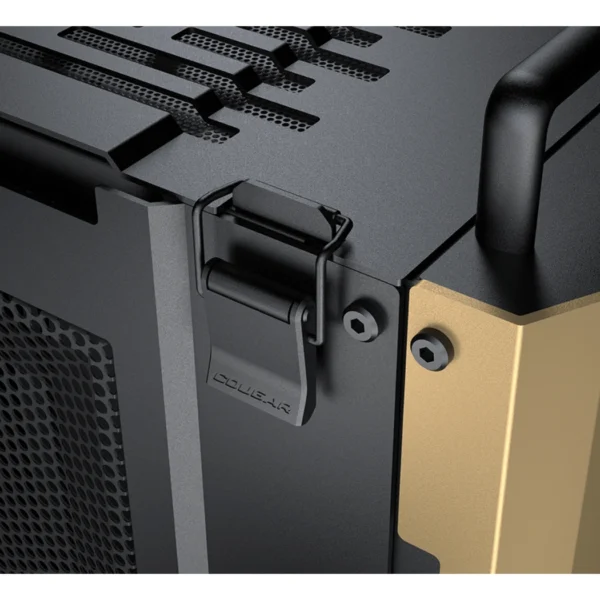 Cougar Dust 2 Gold — Caja Mini-ITX, 2 fans 120mm, dorado | DUST-2-GLD - Imagen 5