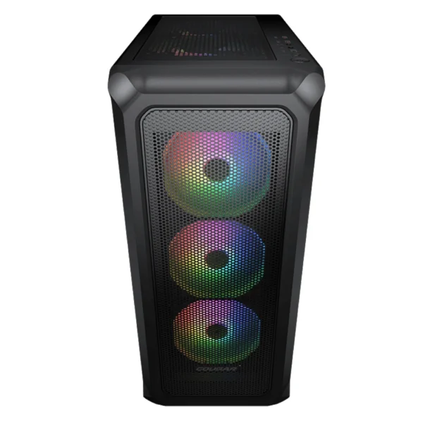 Cougar Archon 2 MESH RGB — Caja ATX, 3 fans ARGB, negro | ARCHON-2-MESH-RGB - Imagen 3