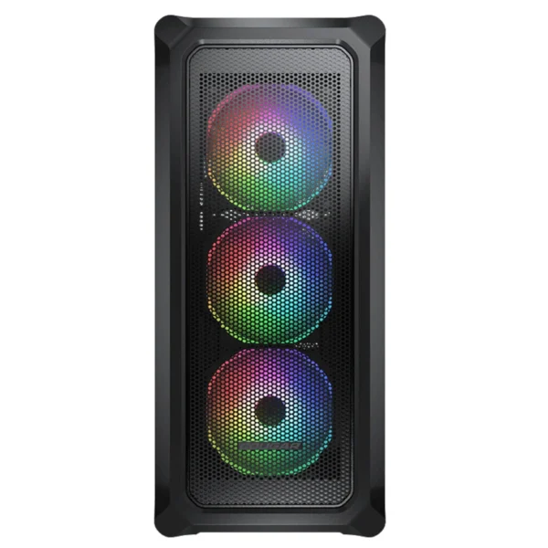 Cougar Archon 2 MESH RGB — Caja ATX, 3 fans ARGB, negro | ARCHON-2-MESH-RGB - Imagen 4
