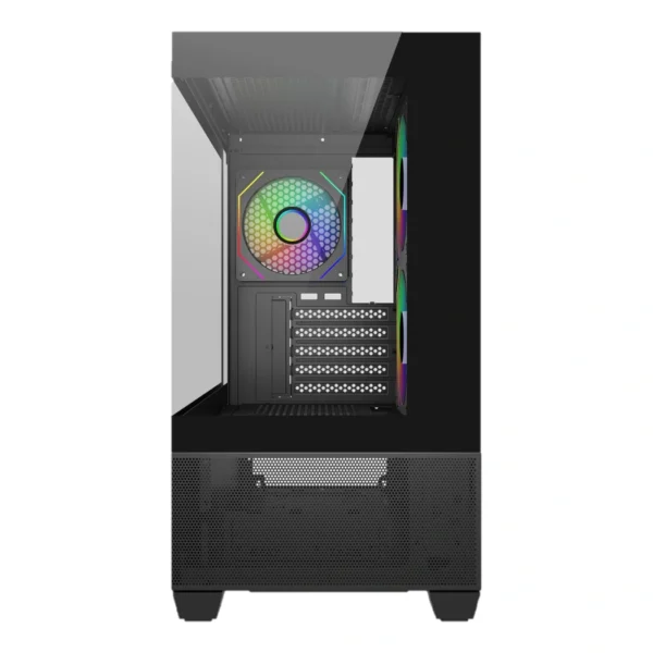 Cooler Master ELITE 490 — Case MicroATX, 3 Fans 120mm, negro | E490-KHNN-S00 - Imagen 3