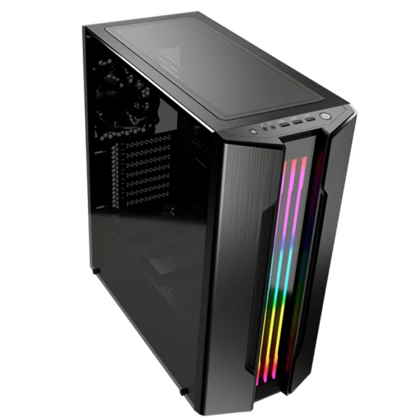Cougar Gemini S Iron Gray — Caja ATX, sin fans, gris | GEMINI-S - Imagen 3