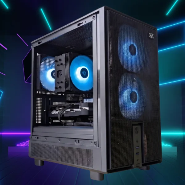 PC BYTE —  AMD R5 8400F, 16GB DDR5 6000MHz, RX 7600 8GB, SSD 500GB NVMe, 750W Bronce, Windows 11 Home - Imagen 2