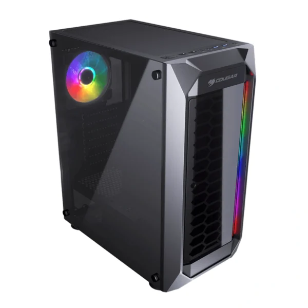 Cougar MX410 — Caja ATX, sin fans, negro | MX410-BK - Imagen 2