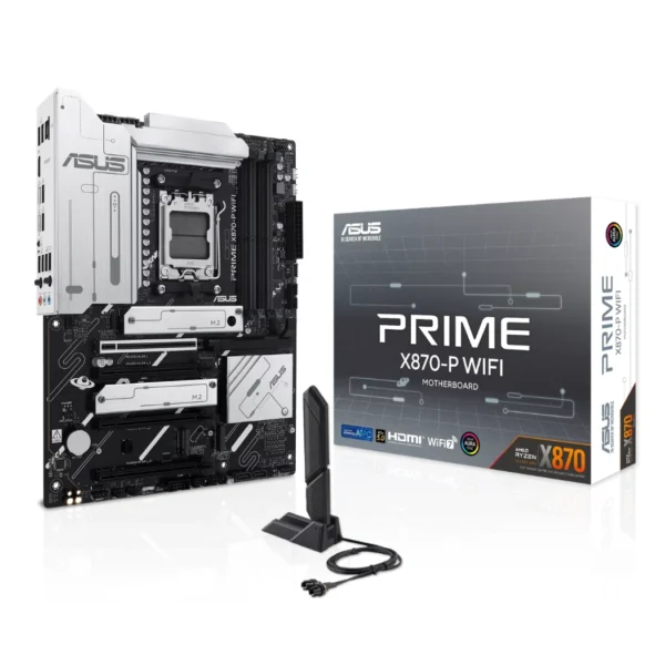ASUS Prime X870-P WiFi — ATX, AM5, DDR5, 4 slots | 90MB1IS0-M0EAY0