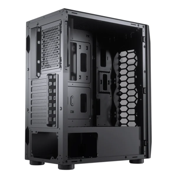 Cougar MX410 — Caja ATX, sin fans, negro | MX410-BK - Imagen 3