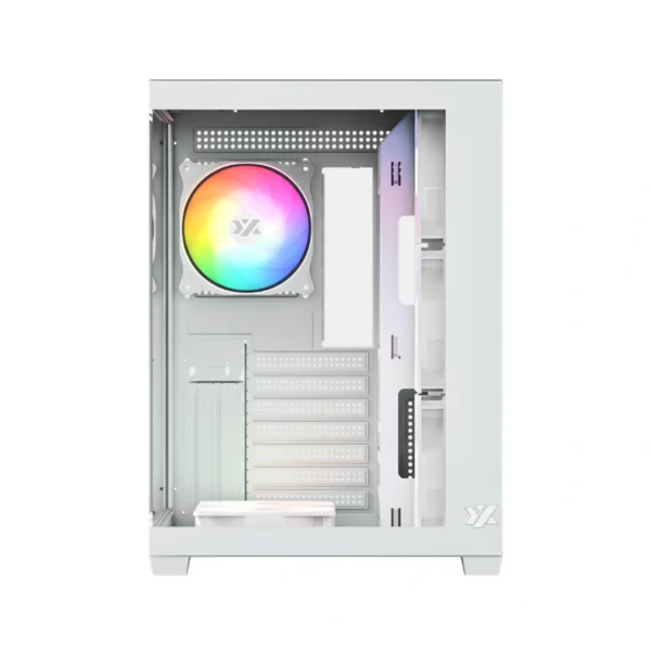 XYZ Tesseract X 50 White — Caja ATX, 6 Fans RGB - Blanco - Imagen 3
