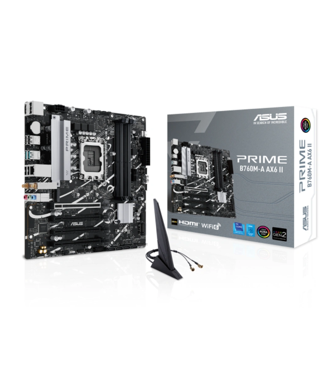 Web Lofi Studio - Computadoras y Componentes (98) ASUS Prime B760M-A AX6 II