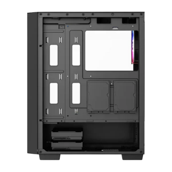 XYZ Airone 100 X Mesh Black  — Caja ATX, 6 Fans ARGB, 1xUSB Tipo-C, negro - Imagen 5