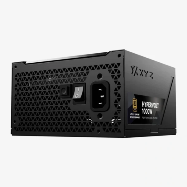 XYZ Hypervolt 1000W 80+ Gold — Fuente de poder, modular, soporte ATX 3.1 y PCIe 5.1, certificado por Cybenetics - Imagen 6