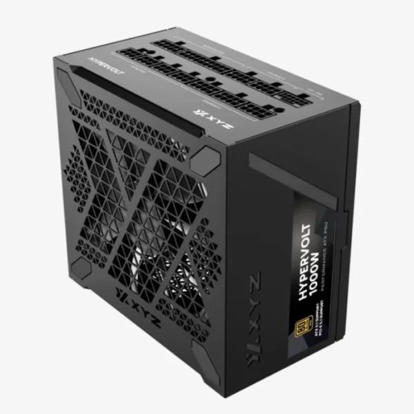 XYZ Hypervolt 1000W 80+ Gold — Fuente de poder, modular, soporte ATX 3.1 y PCIe 5.1, certificado por Cybenetics - Imagen 5