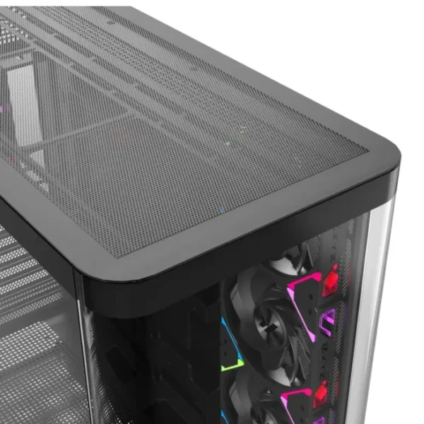 XYZ Quantum PRO Black — Caja ATX, 4 Fans ARGB, Pantalla 6.2″, negro - Imagen 4