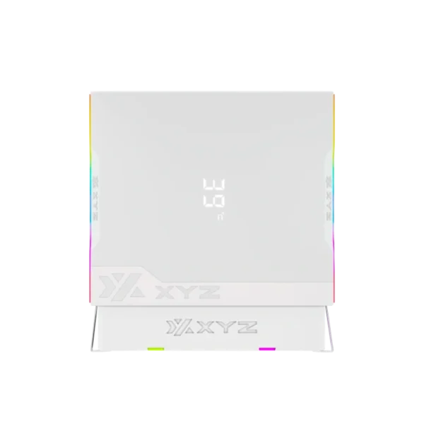 XYZ Thermax 6 Pro Duo White — Disipador de aire, ARGB, pantalla digital, altura 164mm, socket LGA1851/1700-AM5/AM4, blanco - Imagen 5