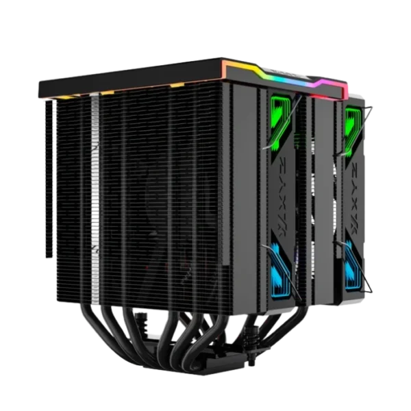 XYZ Thermax 6 Pro Duo Black — Disipador de aire, ARGB, pantalla digital - Imagen 4