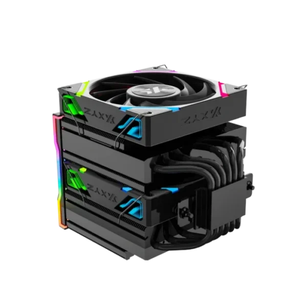 XYZ Thermax 6 Pro Duo Black — Disipador de aire, ARGB, pantalla digital - Imagen 3