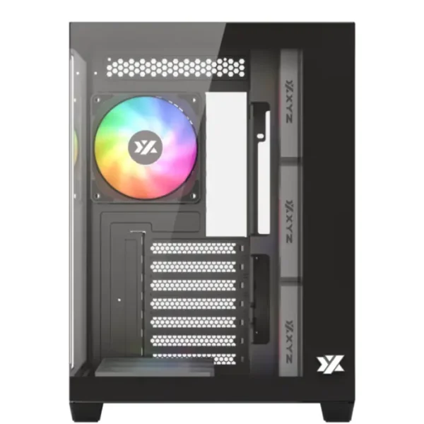 XYZ Tesseract X Black — Caja ATX, 7 Fans RGB, negro - Imagen 3