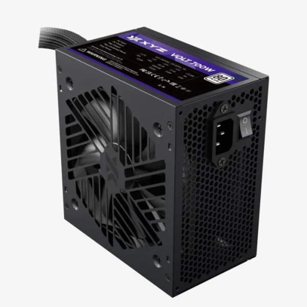 XYZ Volt 700W 80+ White — Fuente de poder, cables planos, PFC activo, capacitores TEAPO - Imagen 3