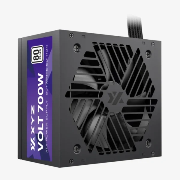 XYZ Volt 700W 80+ White — Fuente de poder, cables planos, PFC activo, capacitores TEAPO - Imagen 4