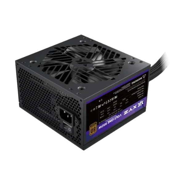XYZ Volt One 850W 80+ Bronce — Fuente de poder ATX, A-PFC, Cables planos - Imagen 2