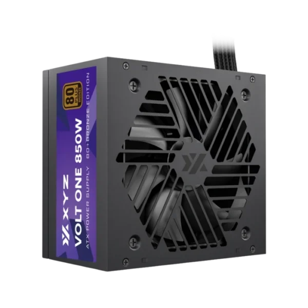 XYZ Volt One 850W 80+ Bronce — Fuente de poder ATX, A-PFC, Cables planos