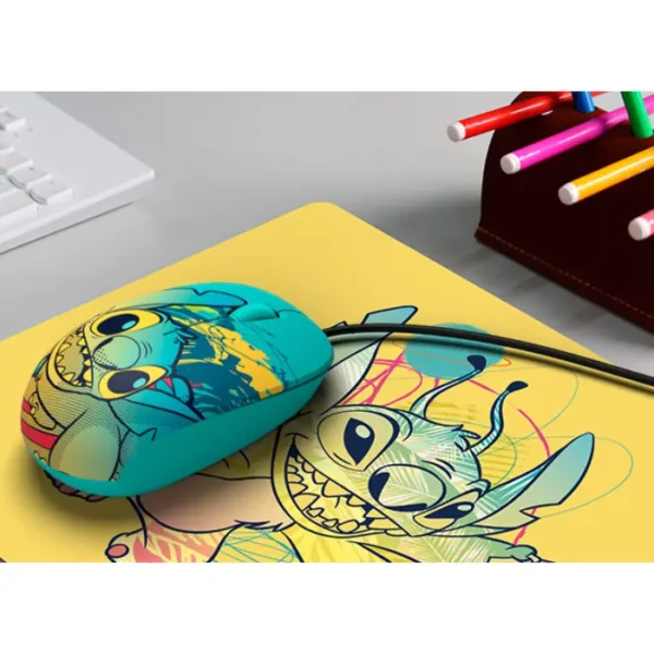 Xtech Disney Mouse Pad Edición Stitch Yellow — 22 x 18 x 0.2 cm - Imagen 3