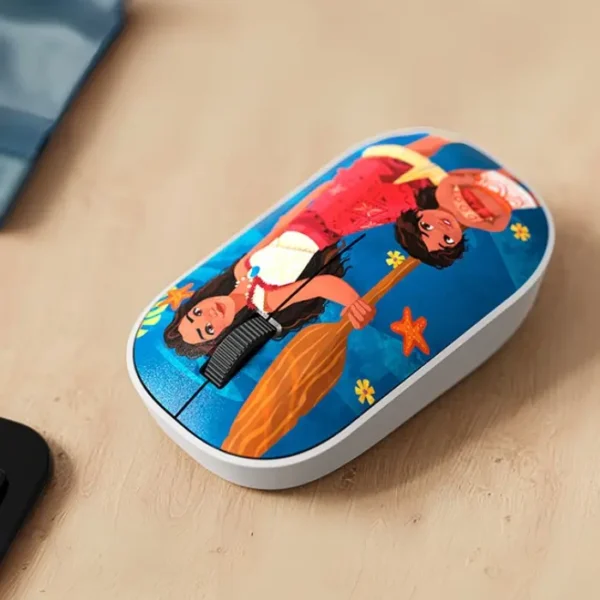 Xtech Disney Moana 2 Edition Moana y Simea — Combo mouse inalámbrico, ambidiestro, alfombrilla de gel - Imagen 2