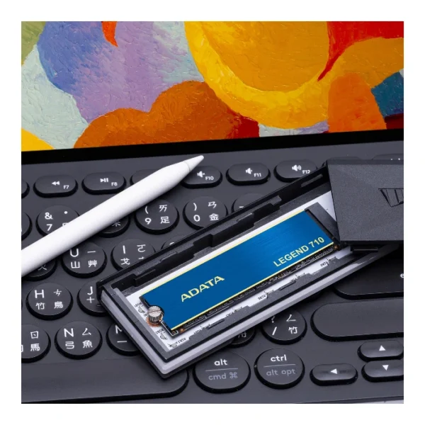 ADATA LEGEND 710 1TB — SSD NVMe, PCIe Gen3, hasta 2.400MBs en lectura | ALEG-710-1TCS - Imagen 4