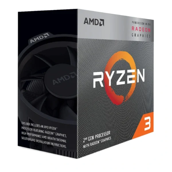 AMD Ryzen 3 3200G — 4 núcleos, 4 hilos, AM4, PCIe 3.0, 4MB Caché | YD3200C5FHBOX - Imagen 2
