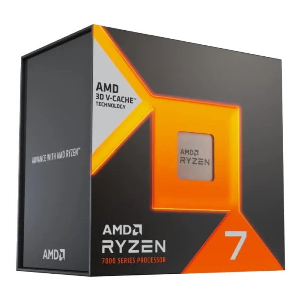 AMD Ryzen 7 7800X3D — 8 núcleos, 16 hilos, AM5, PCIe 5.0, 96MB Caché | 100-100000910WOF - Imagen 2
