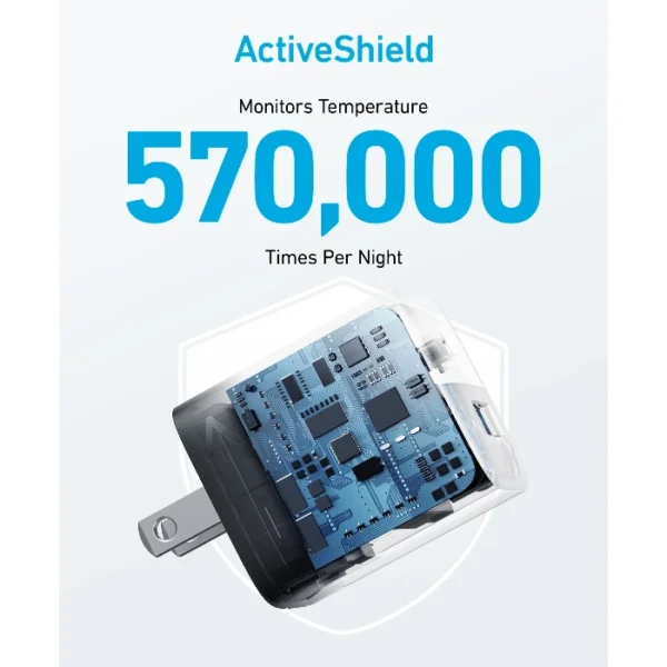 Anker 323 Charger (33W) — Cargador 33W | Carga rápida | Negro - Imagen 4