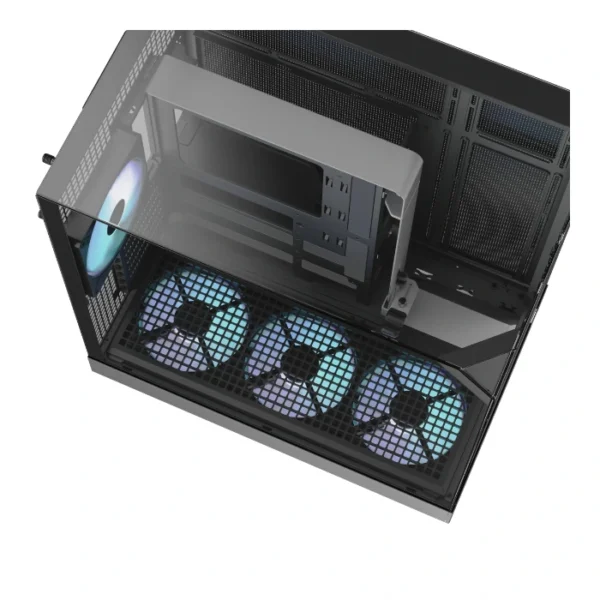 APNX V2 Black — Caja ATX, 4 fans ARGB, negro | V2-BK-V1 - Imagen 8