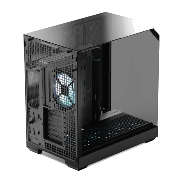 APNX V2 Black — Caja ATX, 4 fans ARGB, negro | V2-BK-V1 - Imagen 5