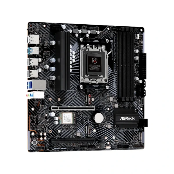 ASRock B650M PG Lightning WiFi — MicroATX, AM5, DDR5, 4 slots | MB-B650MPGL - Imagen 3
