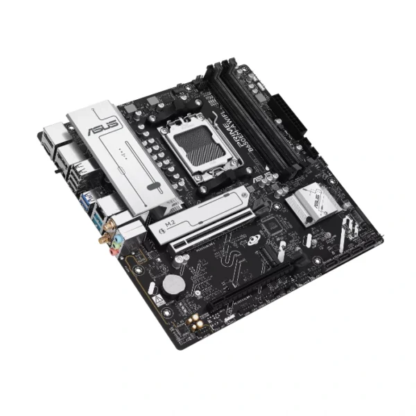 ASUS Prime B650EM-A WiFi — MicroATX, AM5, DDR5, 4 slots | 90MB1LM0-M0EAY0 - Imagen 3