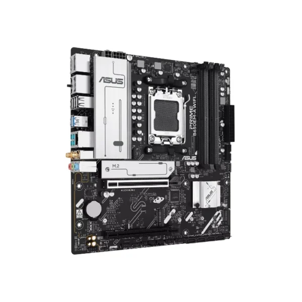 ASUS Prime B650EM-A WiFi — MicroATX, AM5, DDR5, 4 slots | 90MB1LM0-M0EAY0 - Imagen 4