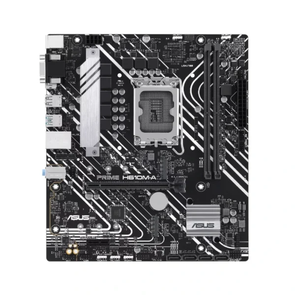 ASUS Prime H610M-A — MicroATX, LGA 1700, DDR5, 2 slots | 90MB1G20-M0EAY0 - Imagen 2