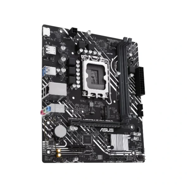 ASUS Prime H610M-F D4 R2.0 — MicroATX, LGA 1700, DDR4, 2 slots | 90MB1H70-M0EAY0 - Imagen 3