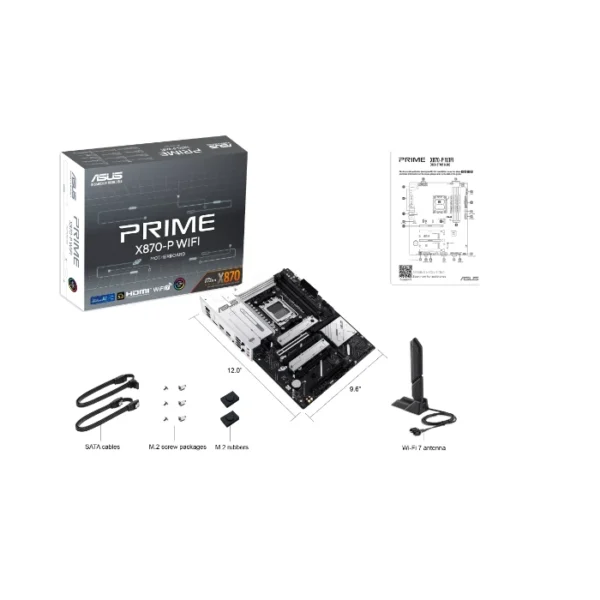 ASUS Prime X870-P WiFi — ATX, AM5, DDR5, 4 slots | 90MB1IS0-M0EAY0 - Imagen 7