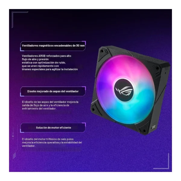 ASUS ROG Ryujin III 360 ARGB Extreme — Enfriador Líquido AiO 360mm, Pantalla LCD 3.5", Daisy-chain, socket AM4, AM5, LGA 1700, LGA 1851, Negro | 90RC0131-M0EAY0 - Imagen 3