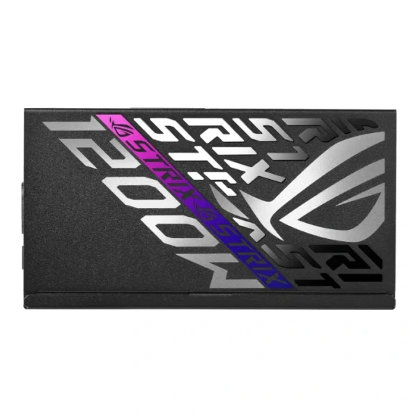 ASUS ROG Strix 1200W Platinum PCIE5 — Fuente de Poder ATX Full Modular, MOSFETs de GaN, Negro | ROG-STRIX-1200P-GAMING - Imagen 4