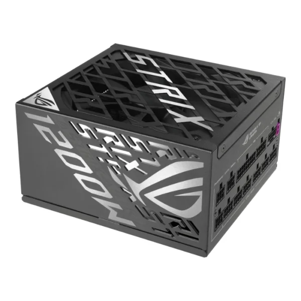 ASUS ROG Strix 1200W Platinum PCIE5 — Fuente de Poder ATX Full Modular, MOSFETs de GaN, Negro | ROG-STRIX-1200P-GAMING - Imagen 3